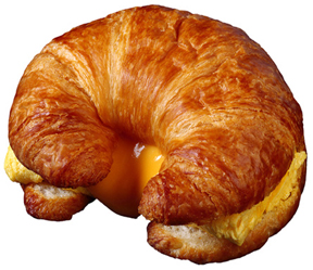 Breakfast Package Croissant w/ Egg Omelet