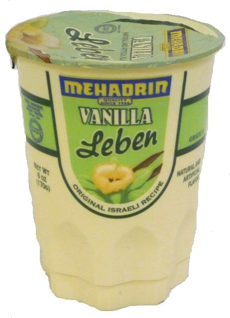 Mehadrin Vanilla Leben 6 oz