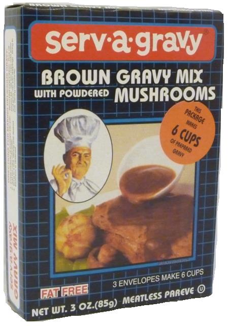 Serv A Gravy Brown Gravy Mix with Mushrooms 3 oz