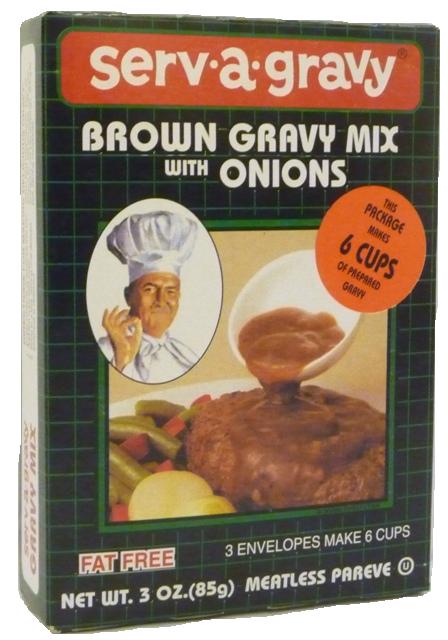 Serv A Gravy Brown Gravy Mix with Onions 3 oz