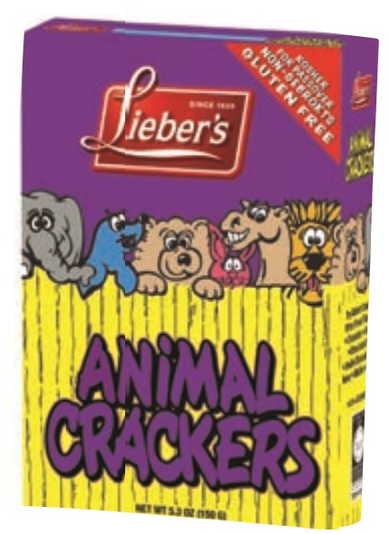 Lieber';s Animal Cookies 5.3 oz