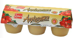 Lieber's Applesauce 6/4 oz