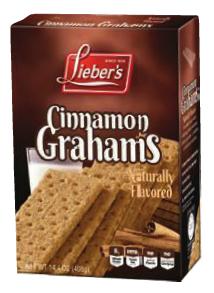 Lieber’s Cinnamon Grahams 14.4 oz