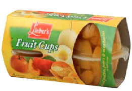 Lieber's Fruit Mix Cups 4/4 oz