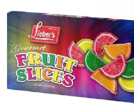 Lieber’s Fruit Slices 6 oz