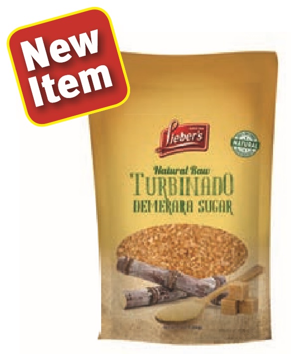 Lieber's Turbinado Demerara Sugar 3 lb.