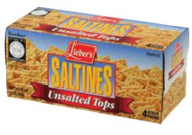 Lieber's Saltines Unsalted 16 oz