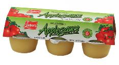 Lieber's Unsweetened Applesauce 6/4 oz