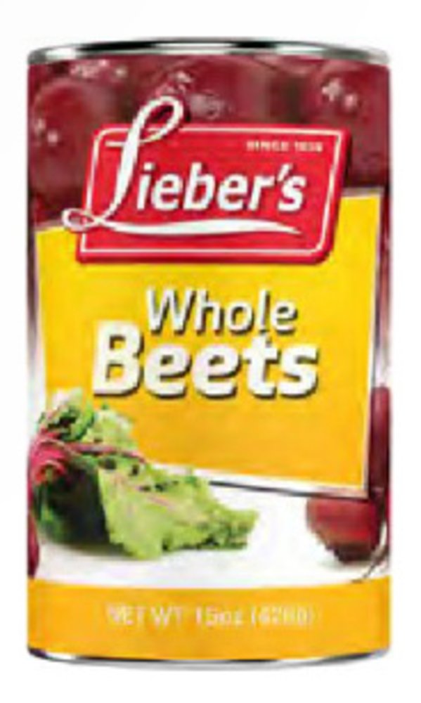 Lieber's whole beets 15 oz