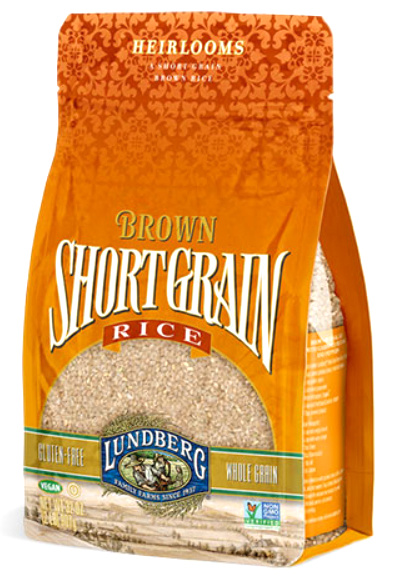 Lundberg Short Grain Brown Rice 32 oz