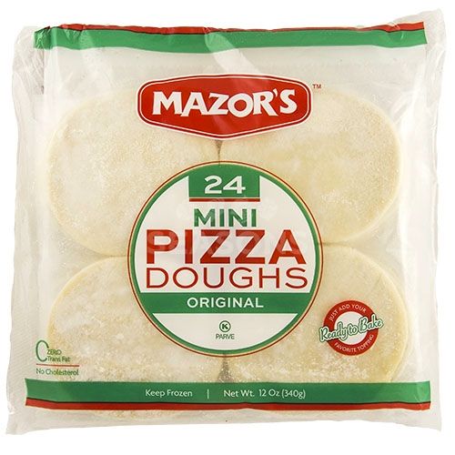 Mazor’s Mini Pizza Dough Orginal 24 ct 12 oz