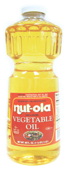 Nut-Ola Pure Vegetable Oil 48 oz