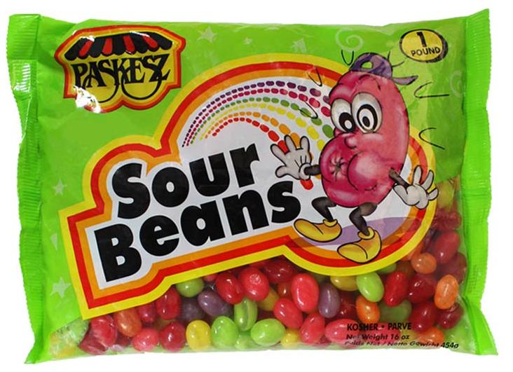 Paskesz Sour Beans 16 oz