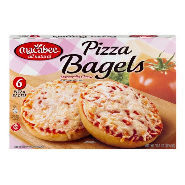 Macabee Pizza Bagels 13.5 oz (6 ct)