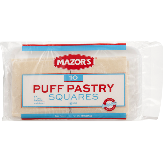 Mazor’s Puff Pastry Squares Dough 12 oz