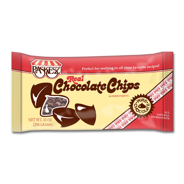 Paskesz Real Chocolate Chips 10 oz