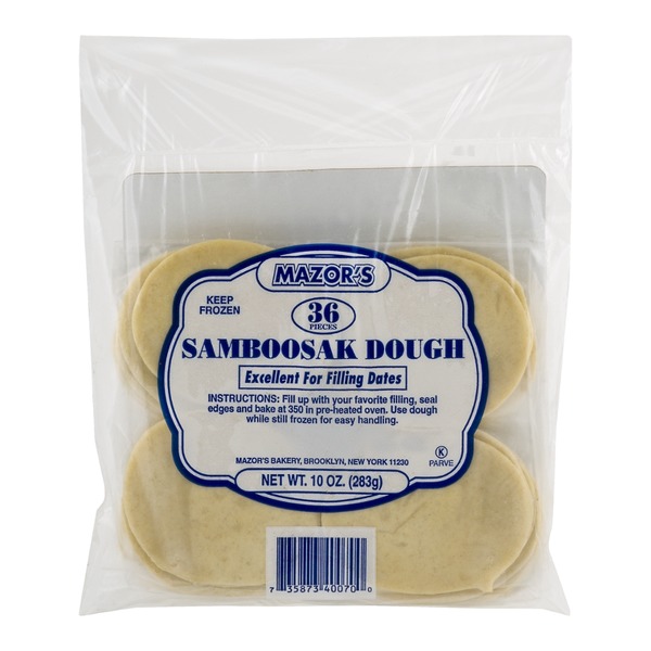 Mazor’s Samboosak Dough 36 ct 10 oz