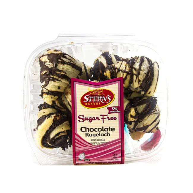 Stern's Bakery Sugar Free Chocolate Rugelach 9 oz