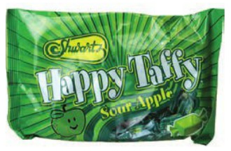 Shwartz Happy Taffy Sour Apple 12 oz