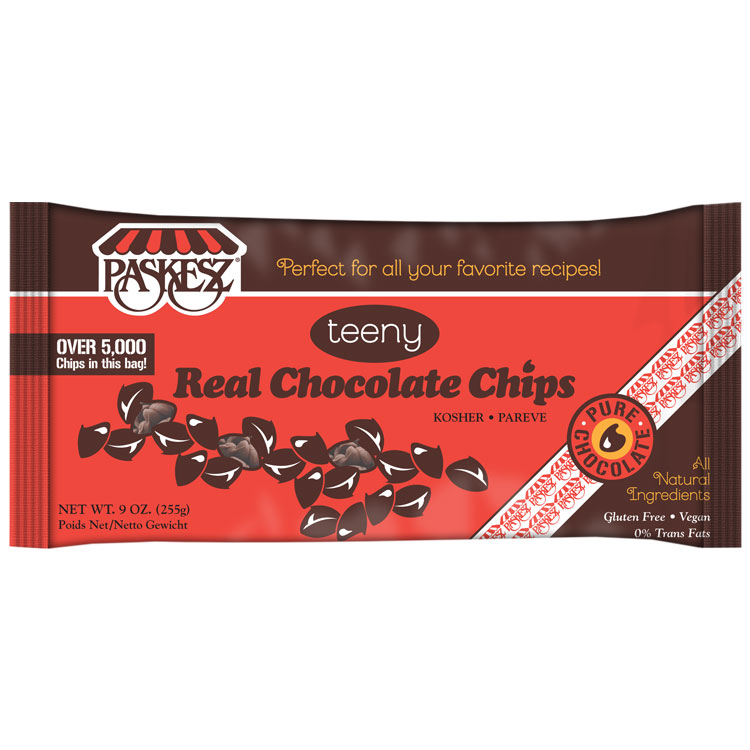 Paskesz Teeny Real Chocolate Chips 9 oz