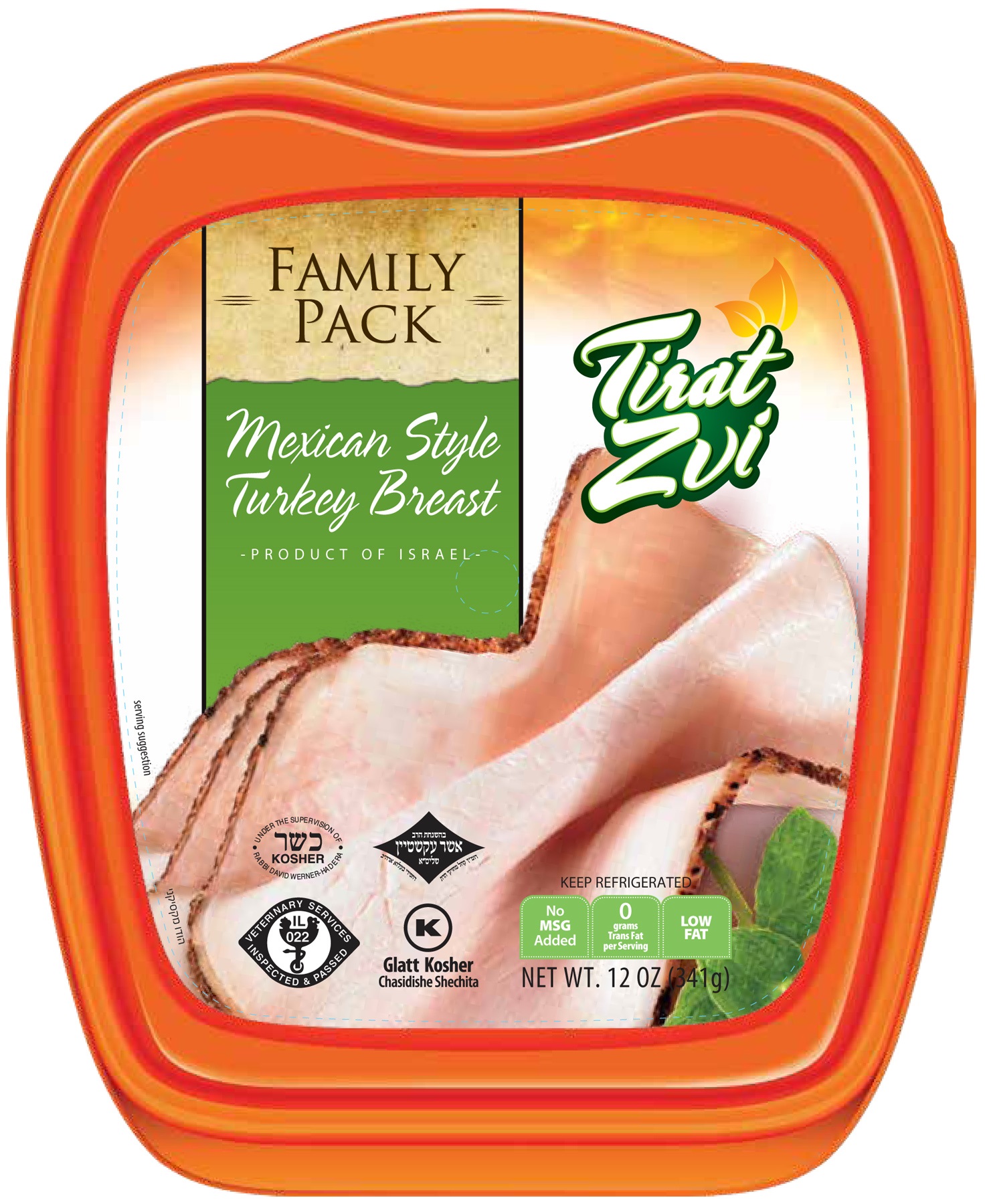 Tirat Zvi Family Pack Mexican Style Turkey Breast 12 oz