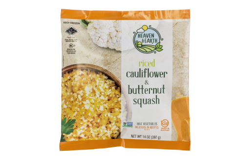 Heaven  & Earth Riced Cauliflower with Butternut Squash 14 oz