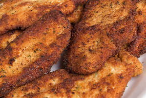 Breaded Chicken Cutlets Serves 12 People