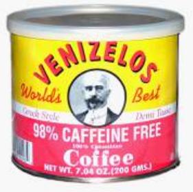 Venizelos 98% Caffeine Free Coffee 7.04 oz