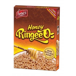 Lieber's  honey ringeeo's cereal 5.5 oz