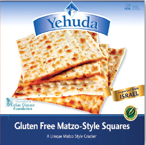 Yehuda Gluten Free Mazto Squares 10.5 oz