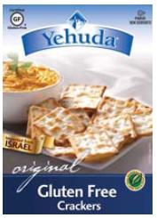 Yehuda Gluten Free Original Crackers 4.4 oz